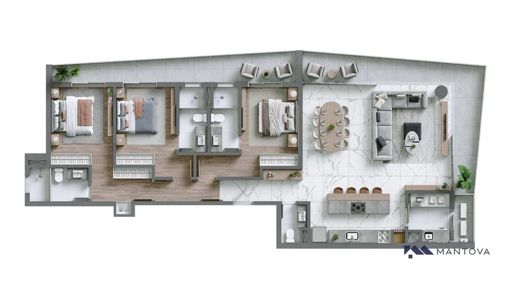 Apartamento, 2 quartos, 100 m² - Foto 13