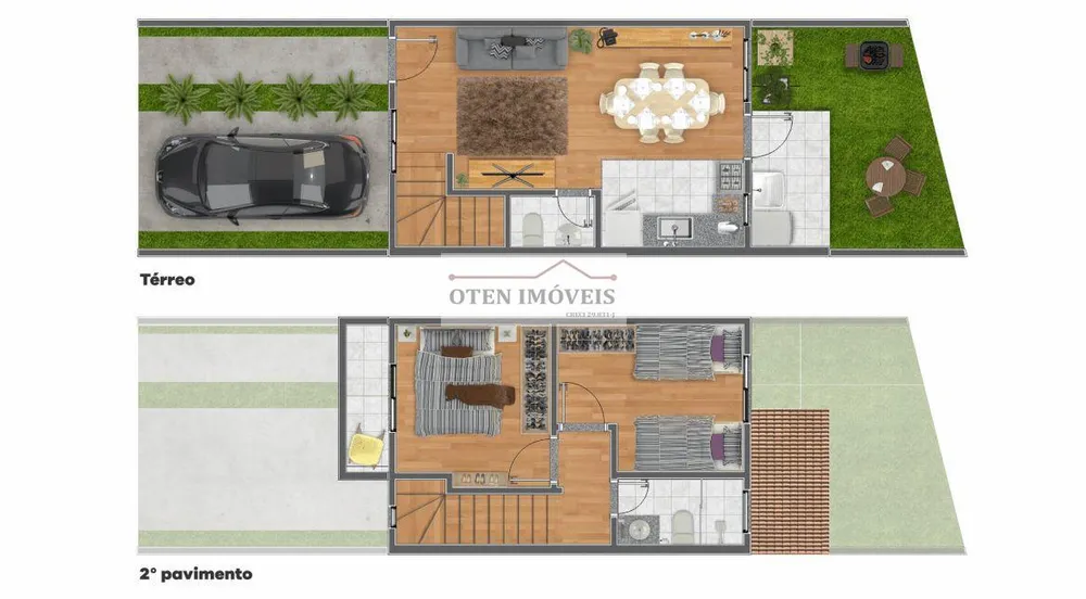 Casa de Condomínio, 2 quartos - Foto 10