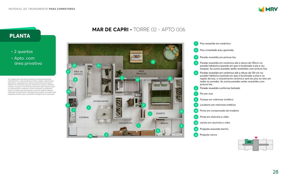 Apartamento, 2 quartos, 45 m² - Foto 17
