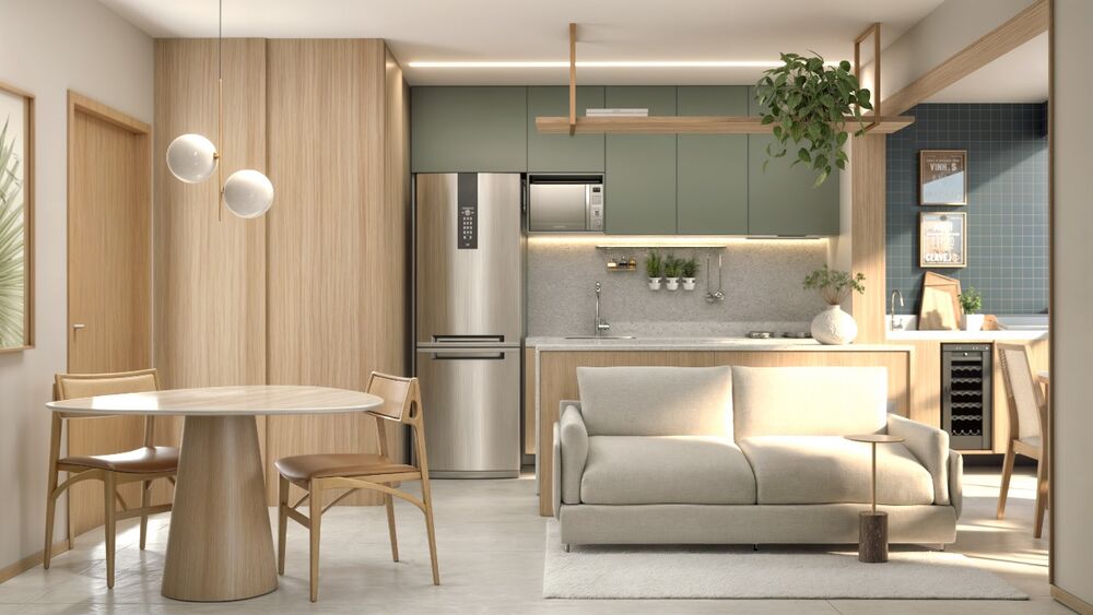 Apartamento, 2 quartos, 57 m² - Foto 2