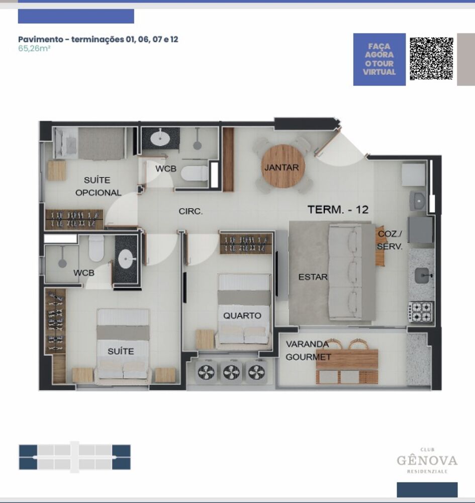 Apartamento, 2 quartos, 57 m² - Foto 8