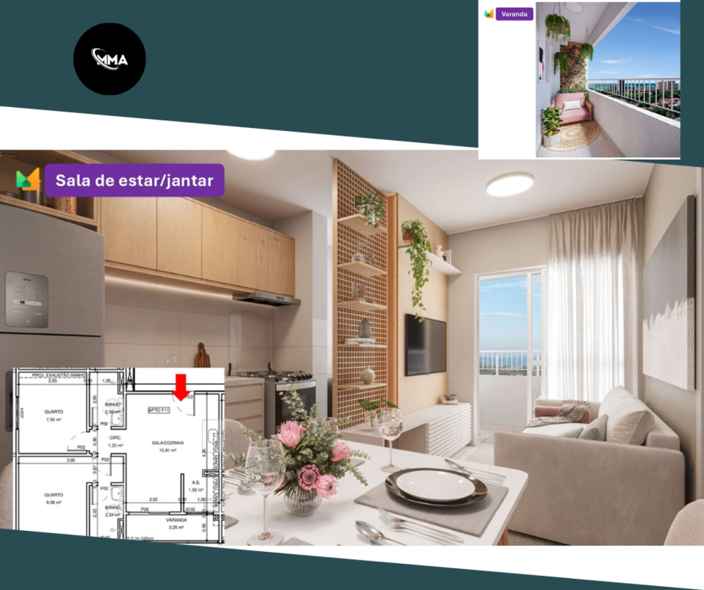 Apartamento, 2 quartos, 57 m² - Foto 18