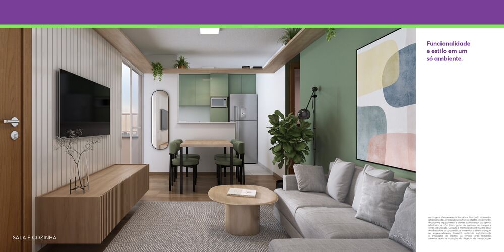 Apartamento, 2 quartos, 45 m² - Foto 2