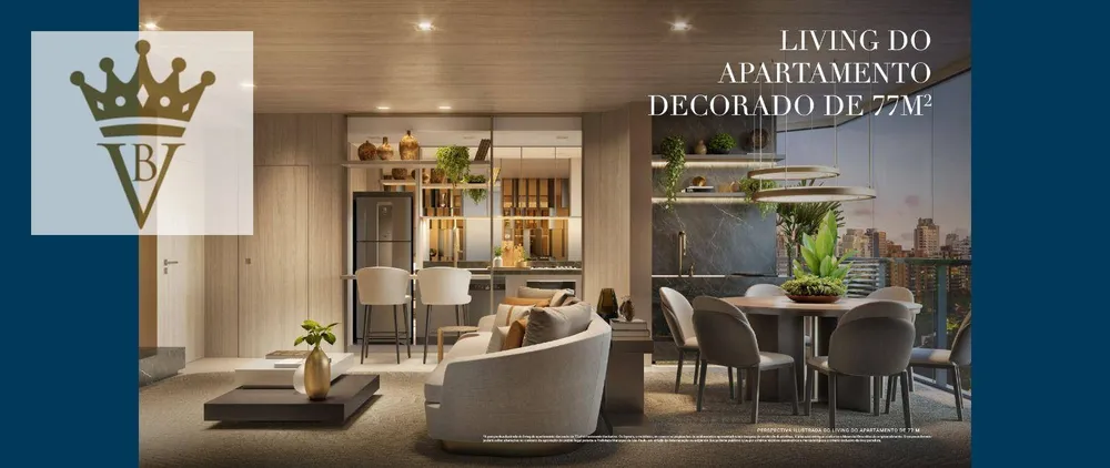 Apartamento, 2 quartos, 77 m² - Foto 1