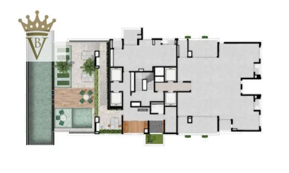 Apartamento, 1 quarto, 38 m² - Foto 2