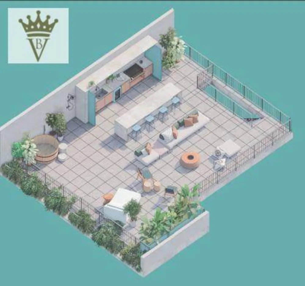 Cobertura, 3 quartos, 206 m² - Foto 3