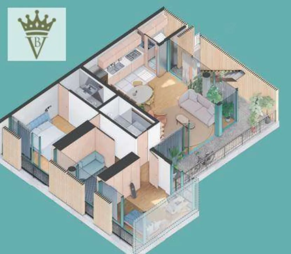 Cobertura, 3 quartos, 206 m² - Foto 2