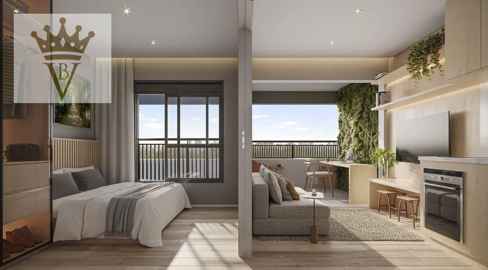Apartamento, 1 quarto, 35 m² - Foto 1