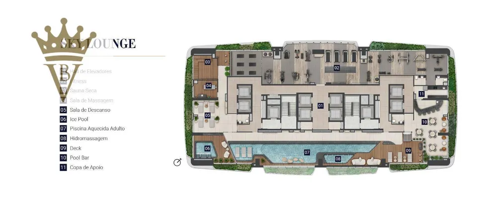 Cobertura, 3 quartos, 244 m² - Foto 4