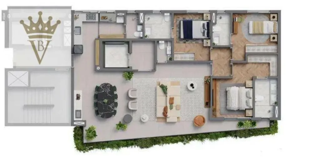 Apartamento, 3 quartos, 142 m² - Foto 6