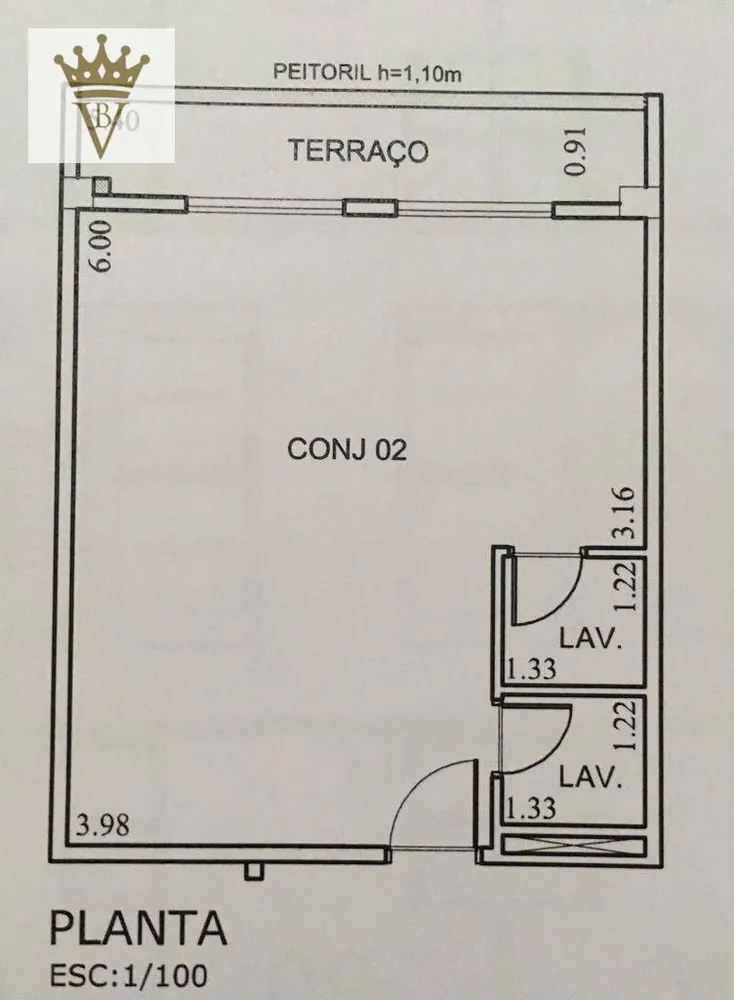 Sala-Conjunto, 40 m² - Foto 3