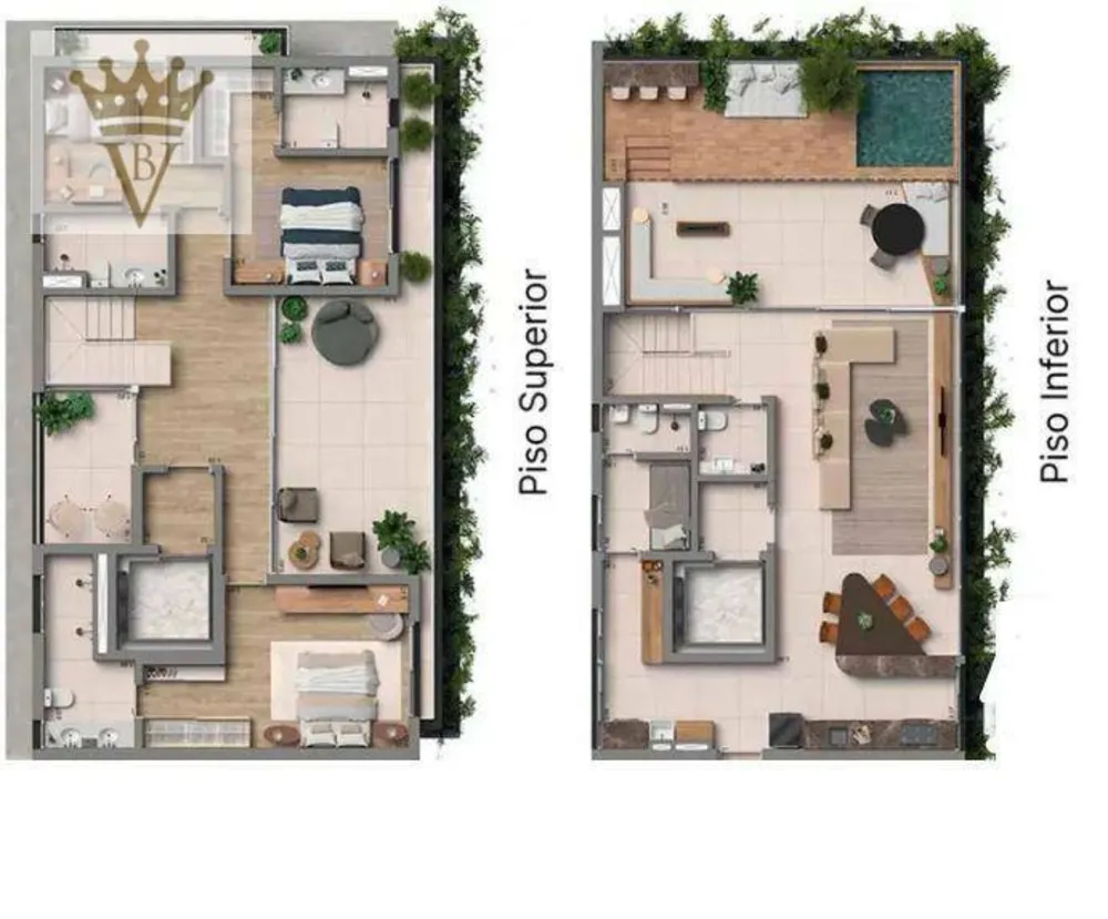 Cobertura, 3 quartos, 244 m² - Foto 11