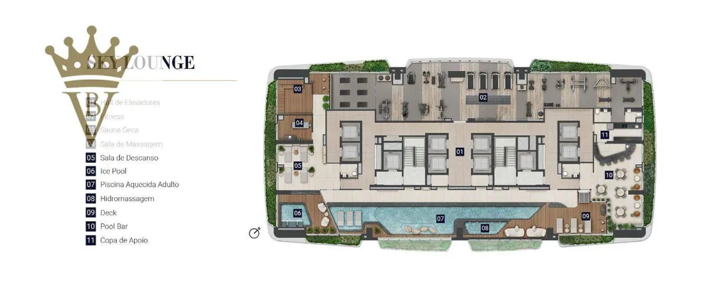 Cobertura, 3 quartos, 288 m² - Foto 5