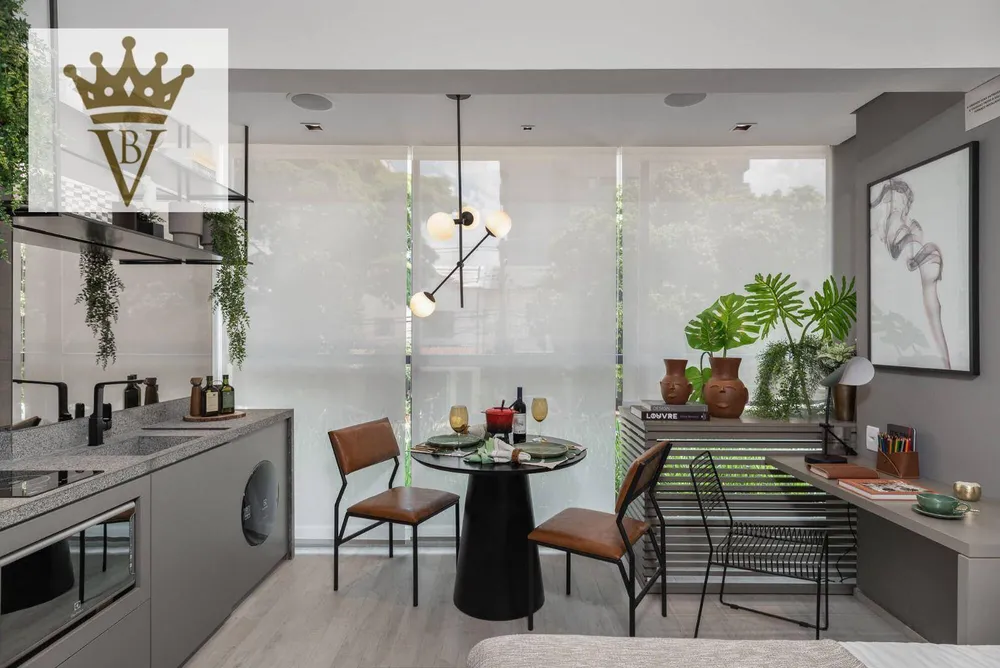 Kitnet-Studio, 27 m² - Foto 1