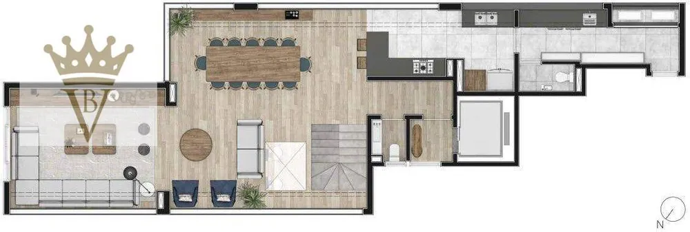 Apartamento, 4 quartos, 244 m² - Foto 5