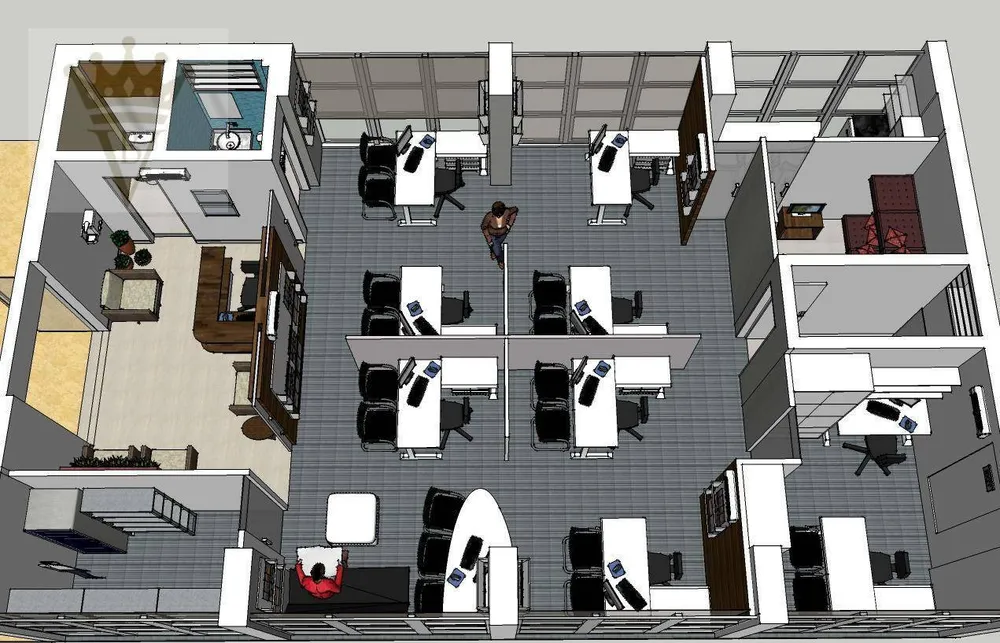 Sala-Conjunto, 100 m² - Foto 1