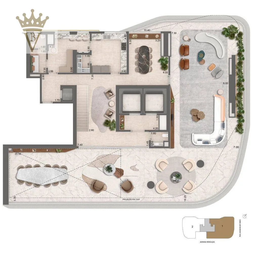 Apartamento, 4 quartos, 637 m² - Foto 6