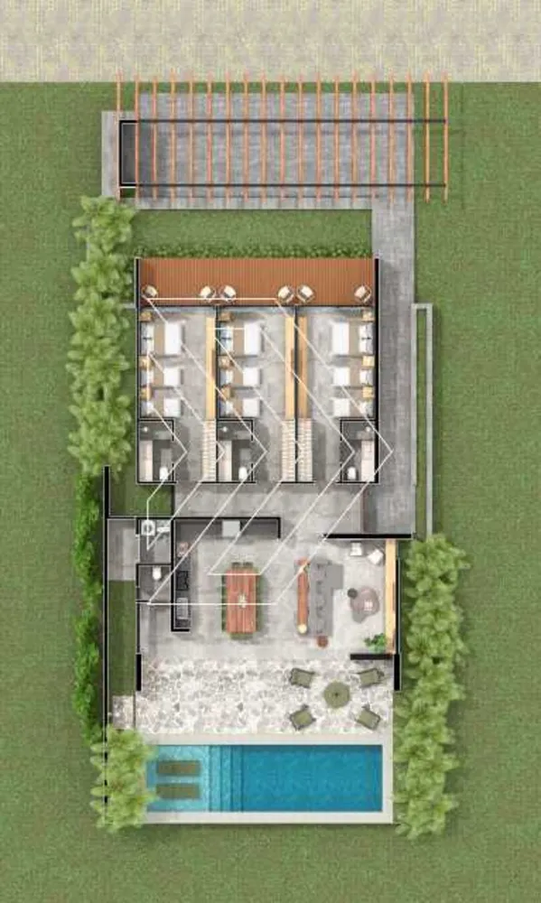 Casa de Condomínio, 3 quartos - Foto 1