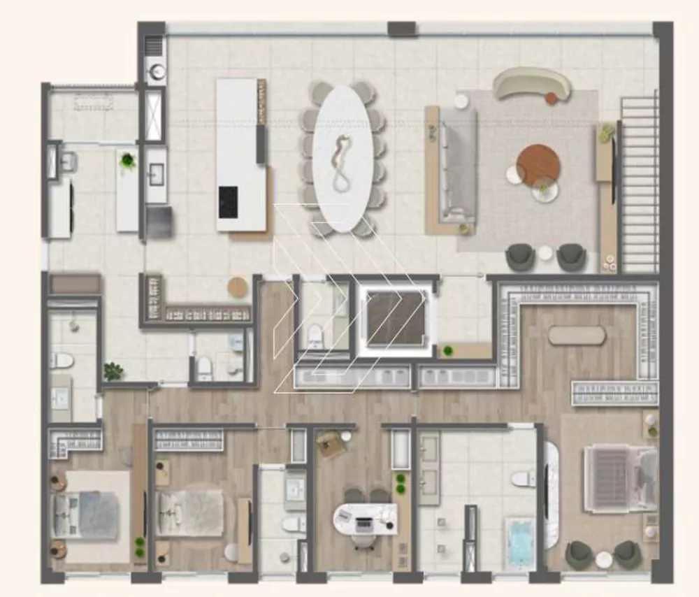 Apartamento, 3 quartos, 479 m² - Foto 2