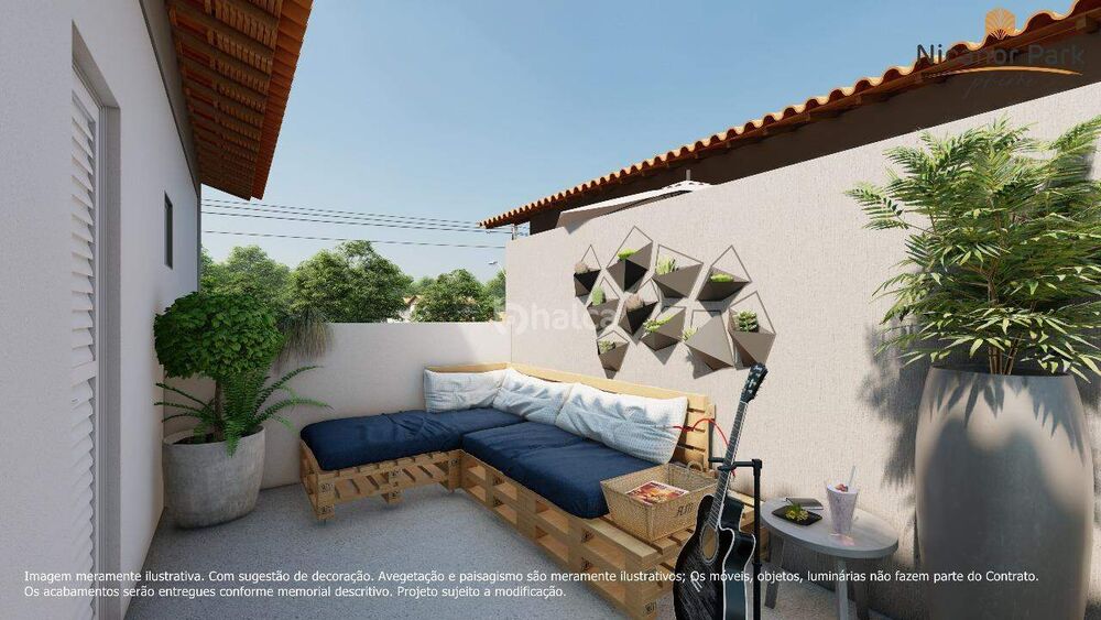 Casa de Condomínio, 2 quartos - Foto 1