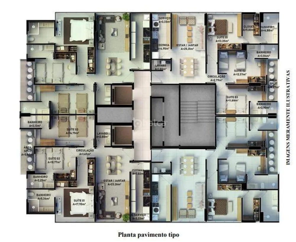 Apartamento, 3 quartos, 112 m² - Foto 7