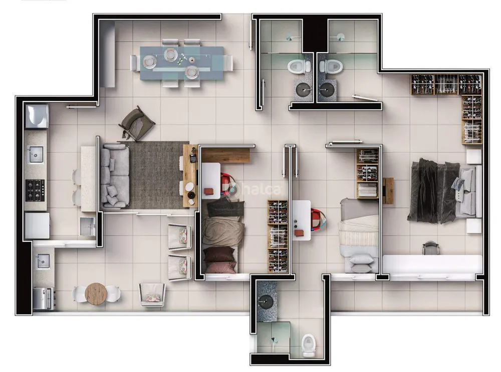 Apartamento, 1 quarto, 41 m² - Foto 10