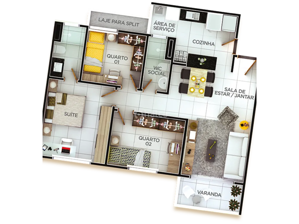 Apartamento, 3 quartos, 77 m² - Foto 4