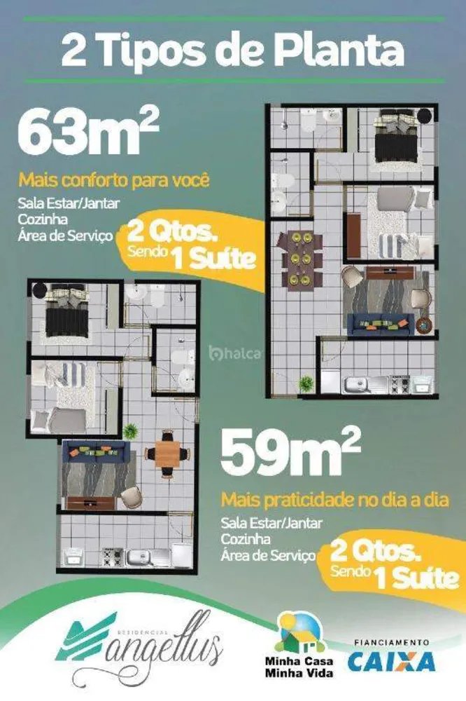 Apartamento, 2 quartos, 59 m² - Foto 10