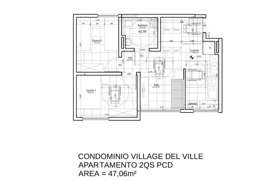 Apartamento, 2 quartos, 58 m² - Foto 16