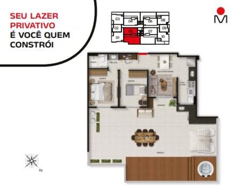 Apartamento, 2 quartos - Foto 19