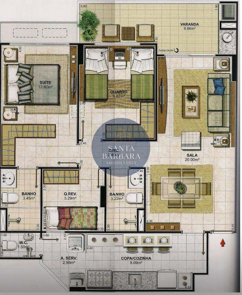 Apartamento, 2 quartos, 89 m² - Foto 27