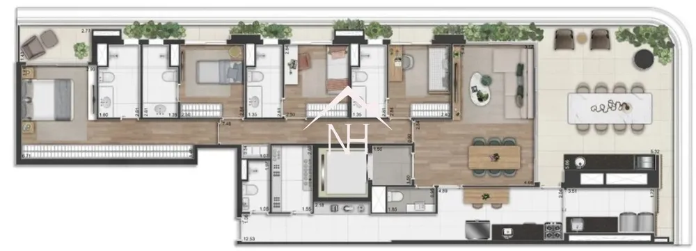 Apartamento, 4 quartos, 192 m² - Foto 11