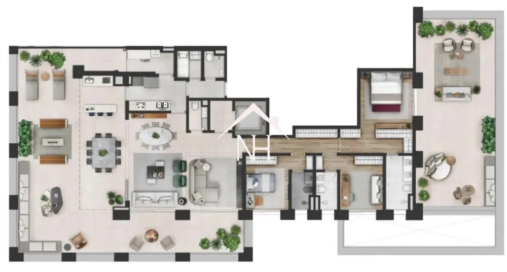 Apartamento, 3 quartos, 366 m² - Foto 3