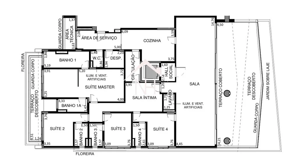 Apartamento, 4 quartos, 397 m² - Foto 12