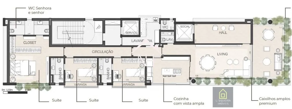 Apartamento, 3 quartos, 181 m² - Foto 5