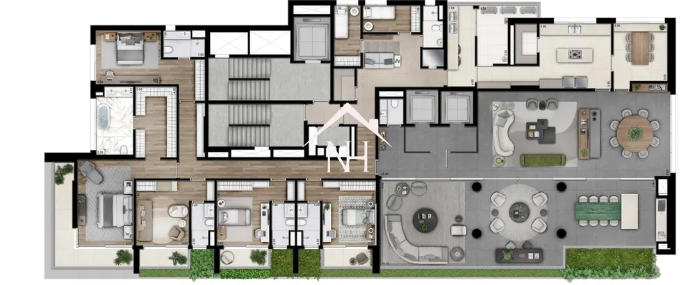 Apartamento, 5 quartos, 500 m² - Foto 2