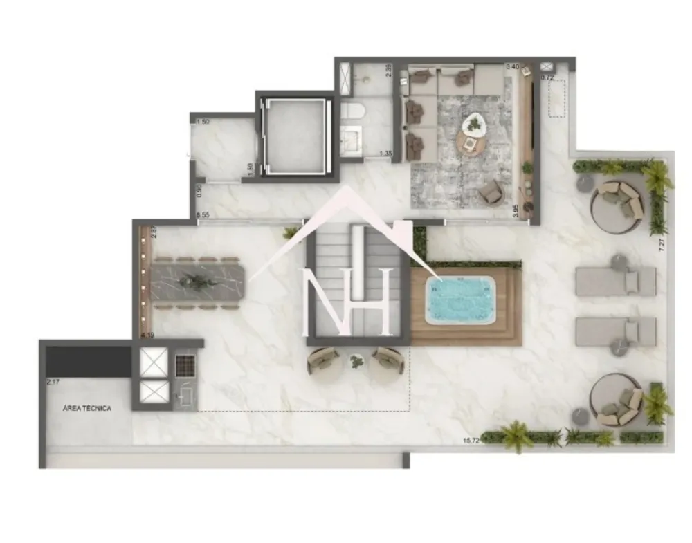 Apartamento, 3 quartos, 265 m² - Foto 13
