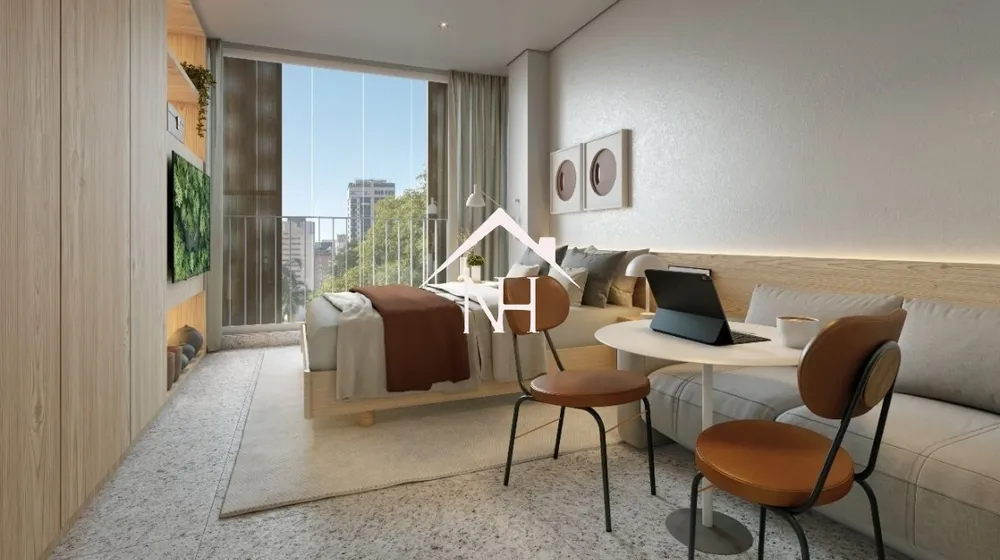 Apartamento, 1 quarto, 22 m² - Foto 1