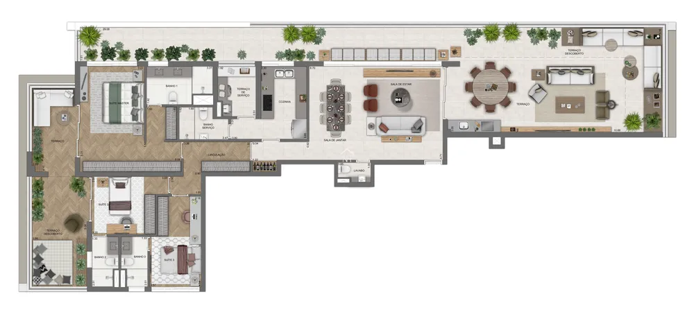 Apartamento, 3 quartos, 265 m² - Foto 10