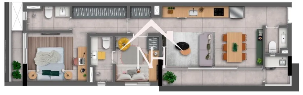 Apartamento, 2 quartos, 84 m² - Foto 7