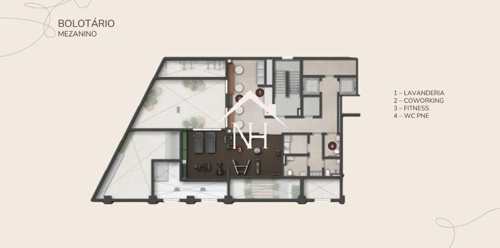 Apartamento, 1 quarto, 24 m² - Foto 1