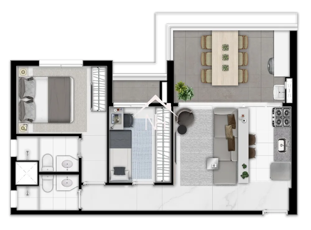 Apartamento, 3 quartos, 81 m² - Foto 3