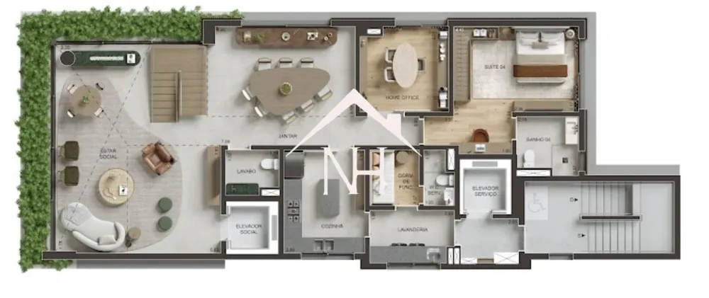 Apartamento, 4 quartos, 268 m² - Foto 7