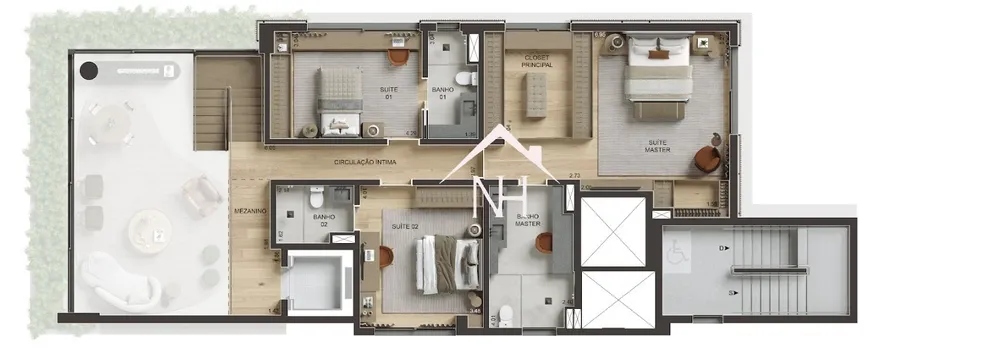Apartamento, 4 quartos, 268 m² - Foto 6