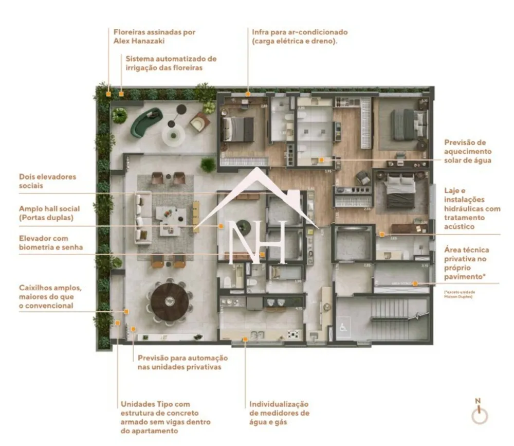 Apartamento, 3 quartos, 262 m² - Foto 2