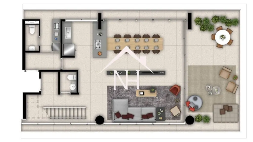 Cobertura, 3 quartos, 348 m² - Foto 9