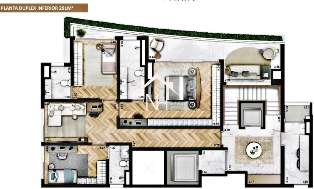 Apartamento, 3 quartos, 291 m² - Foto 5