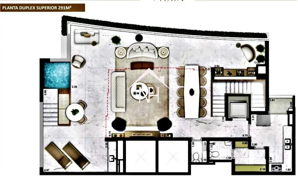 Apartamento, 3 quartos, 291 m² - Foto 7