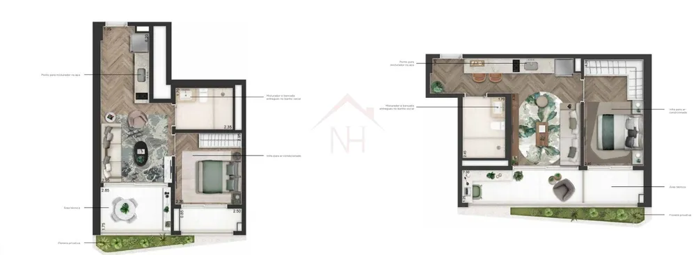 Apartamento, 1 quarto, 48 m² - Foto 11