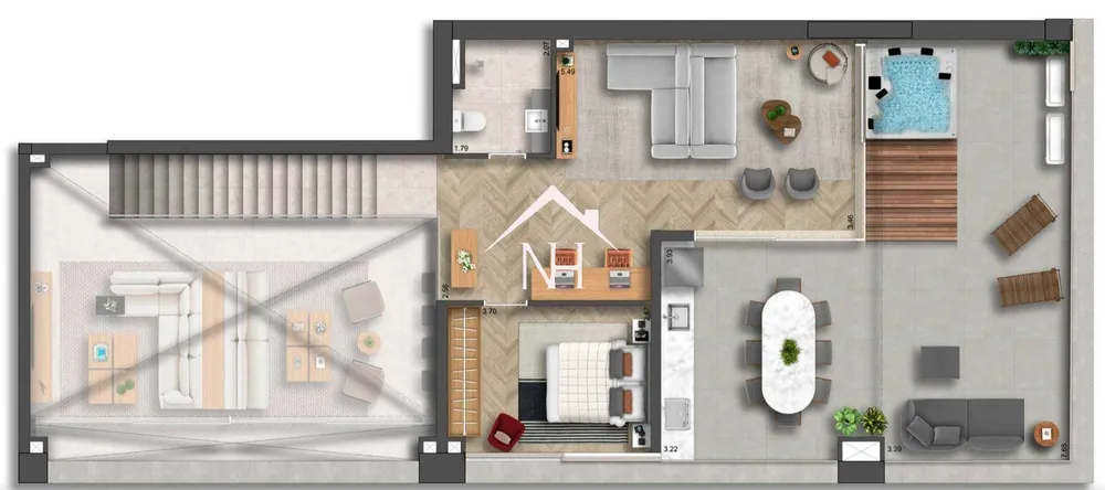 Apartamento, 3 quartos, 209 m² - Foto 4